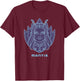 Marvel Guardians of the Galaxy Vol. 3 Mantis Line Art Badge T-Shirt - T-Shirt | Maroon