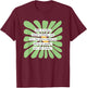 Women Environmental Behavioral Therapy Floral BCBA ABA RBT T-Shirt - T-Shirt | Maroon