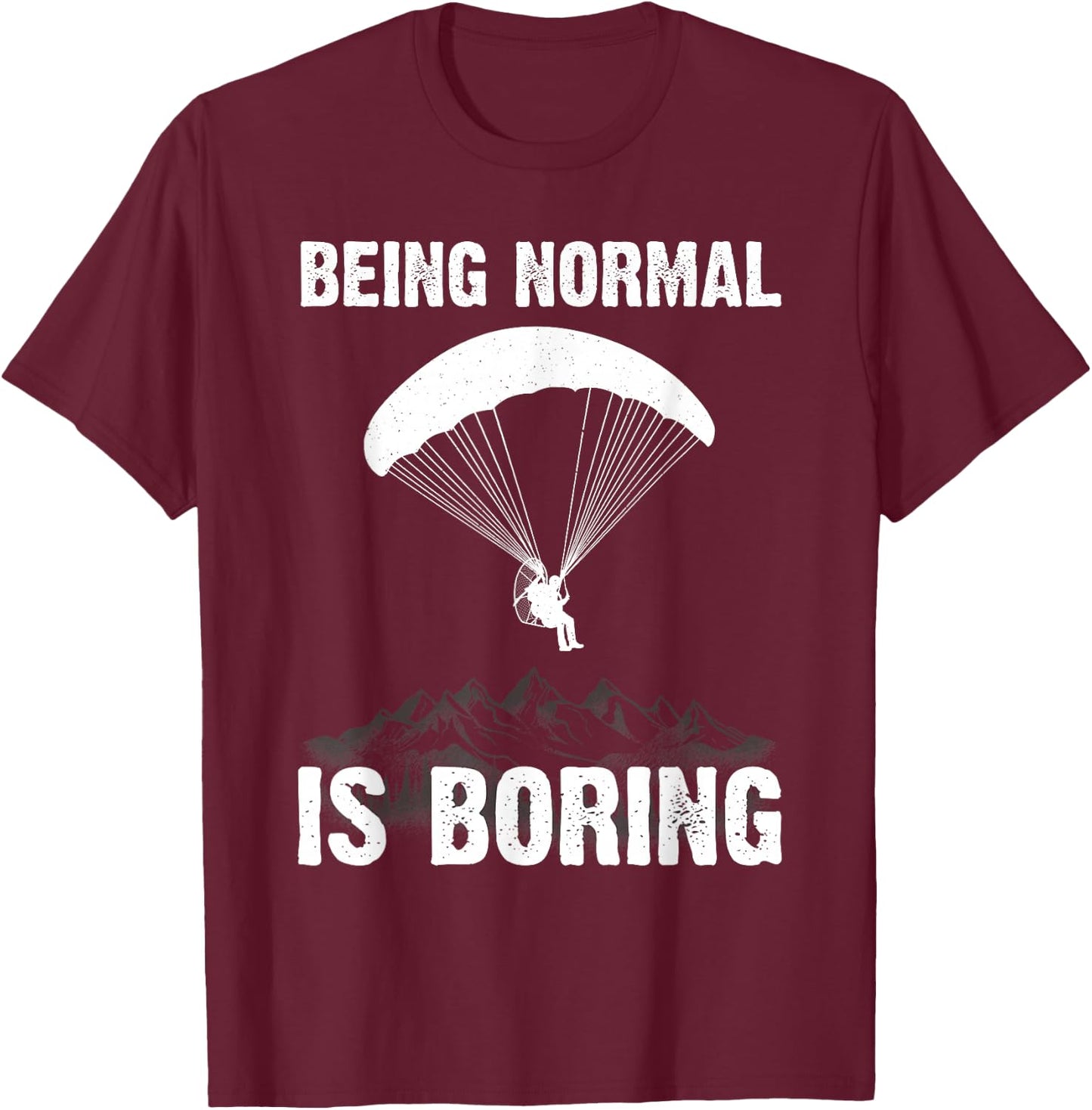 Best Paramotor Design Women Paramotoring Paramotor T-Shirt - T-Shirt | Maroon