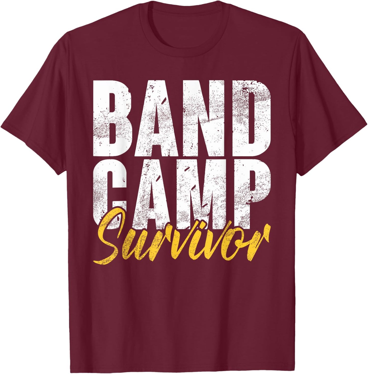 Band Camp Survivor Band Camp T-Shirt - T-Shirt | Maroon