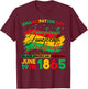 Juneteenth Black American Feedom 1865 Juneteenth Men Women T-Shirt - T-Shirt | Maroon
