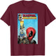 Marvel Studios Deadpool & Wolverine Comic Cover Homage B T-Shirt - T-Shirt | Maroon