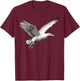 Flying Seagull T-Shirt - T-Shirt | Maroon
