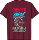 Cancer Zodiac Sign Moon Astrology Star Sign, Cancer Girl T-Shirt - T-Shirt | Maroon