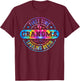 Tie Dye First Time Grandma Let the Spoiling Begin New Baby T-Shirt - T-Shirt | Maroon