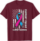 Retro Support Squad Clubfoot Awareness T-Shirt - T-Shirt | Maroon