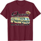 Queen Of The RV Funny Camping T Shirt T-Shirt - T-Shirt | Maroon