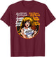 Anthrax – Anthems Big Eyes T-Shirt - T-Shirt | Maroon