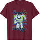 Disney Pixar Toy Story to Infinity and Beyond Buzz Lightyear T-Shirt - T-Shirt | Maroon