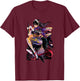 Bandai Namco Entertainment Inc. TEKKEN7 KUNIMITSU 002 , Small, Black T-Shirt - T-Shirt | Maroon