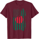 Bangladesh Pride Bangladeshi American Flag Roots Heritage T-Shirt - T-Shirt | Maroon