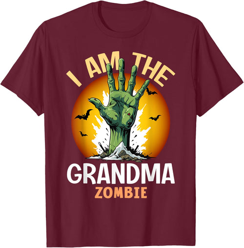 Halloween Matching Grandma Zombie Costume