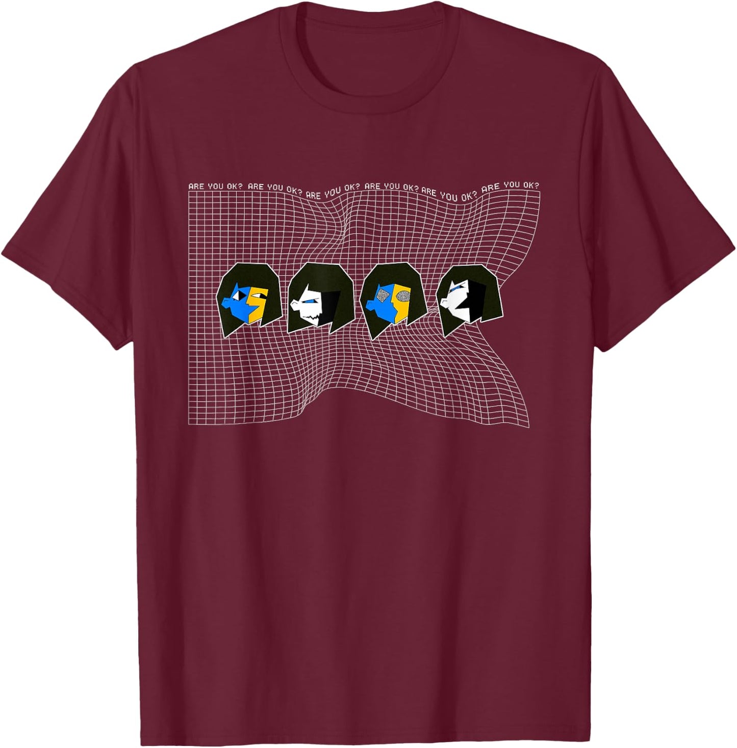 ENA are-You-Okay Official T-Shirt - T-Shirt | Maroon