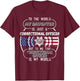 My Daughter Correctional Officer Shirt Corrections Officer T-Shirt - T-Shirt | Maroon