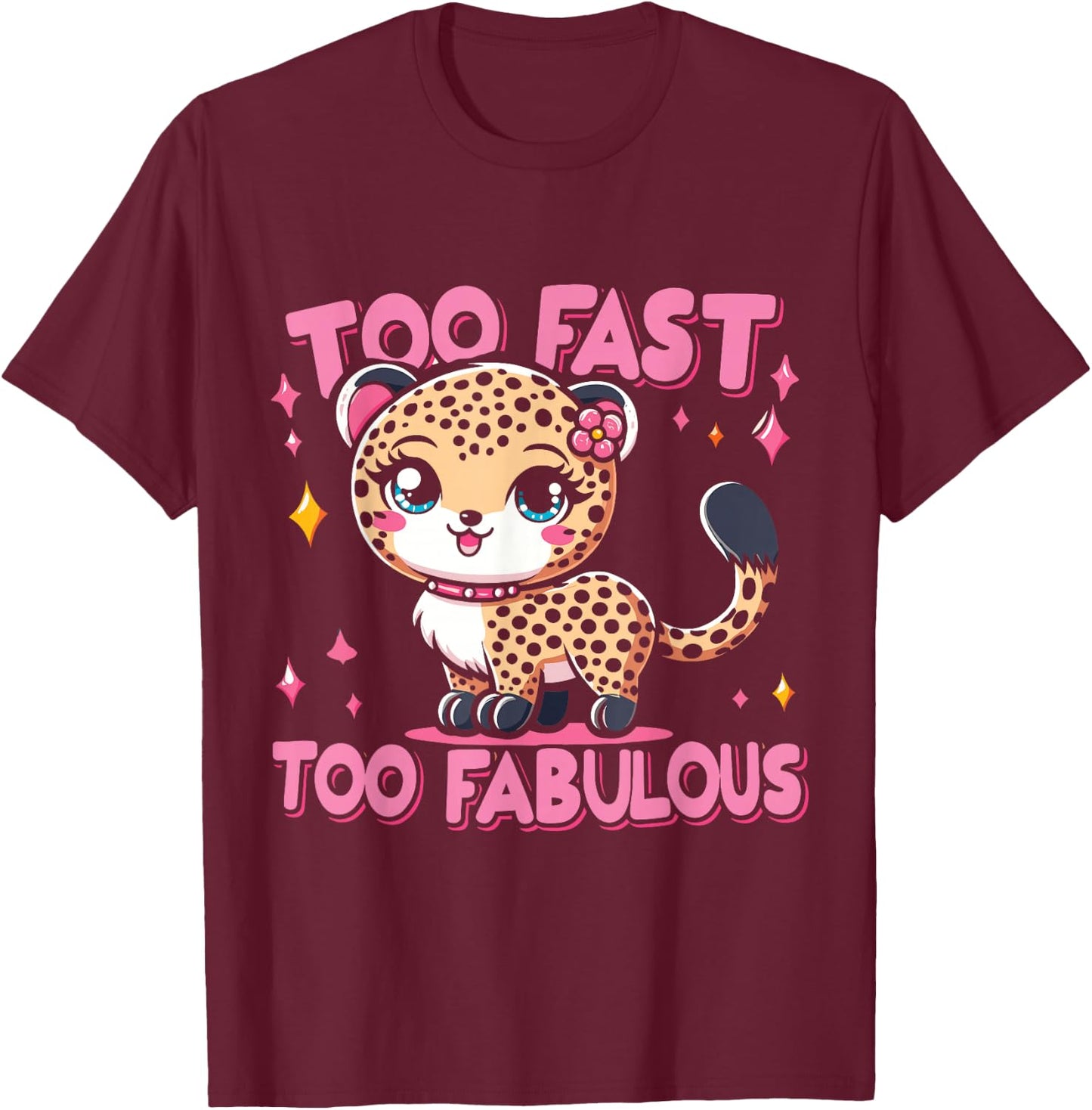 Wild Cat Leopard Cheetah Toddler T-Shirt - T-Shirt | Maroon