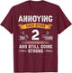 Annoying Each Other For 2 Years 2nd Wedding Anniversary T-Shirt - T-Shirt | Maroon