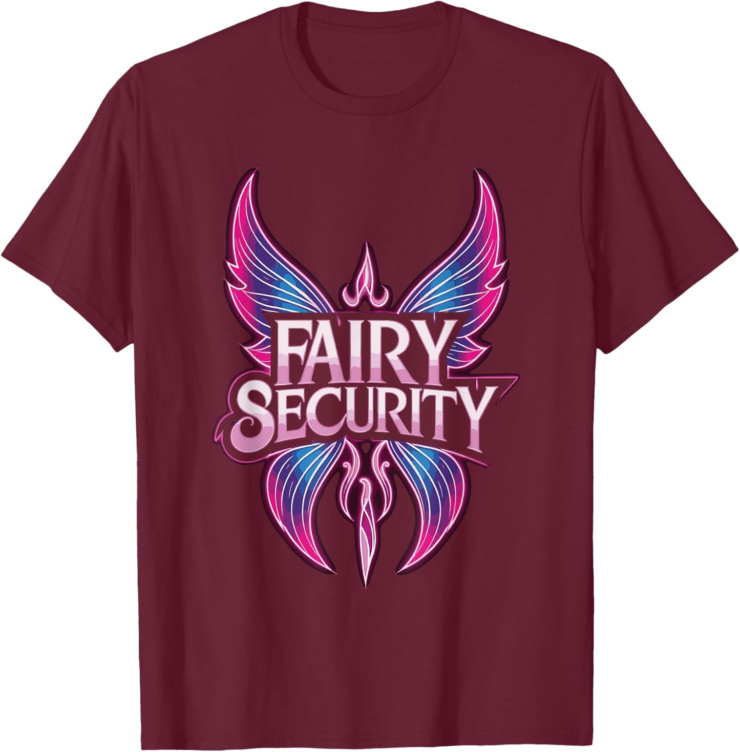 Fairy Security T-Shirt - T-Shirt | Maroon