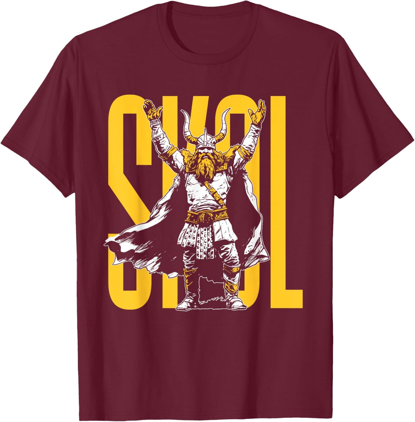 Scandinavian Pride - Minnesota Pride T-Shirt - T-Shirt | Maroon