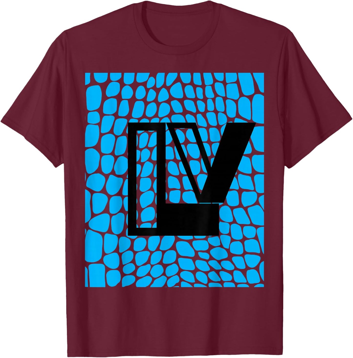 LV T-Shirt - T-Shirt | Maroon