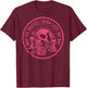 May The Bridges I Burn Light My Way Skull Gothic On Back T-Shirt - T-Shirt | Maroon