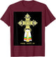 Ethiopian Cross Women Men Youth African Art T-Shirt - T-Shirt | Maroon