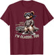 CHALE IM NOT Old IM Classic Foo Funny Cholo Chicano Lowrider T-Shirt - T-Shirt | Maroon