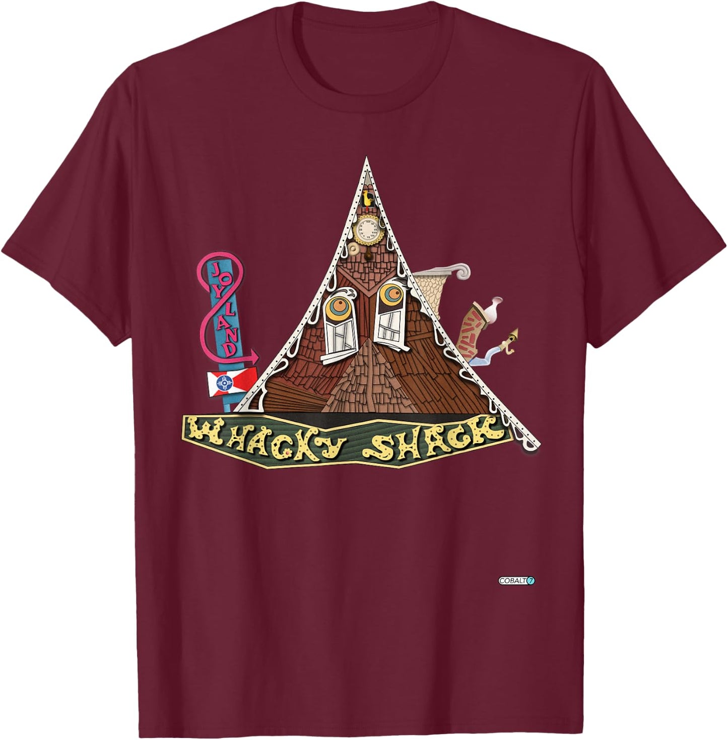 Whacky Shack T-Shirt - T-Shirt | Maroon