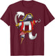Pi Pirate | Cool Pi Mathematics Lovers Funny Math Gift T-Shirt - T-Shirt | Maroon