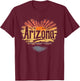 Arizona - Heart Vintage Love Women Kids Retro Graphic Cool T-Shirt - T-Shirt | Maroon