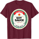 Soy Sauce Easy Halloween Costume Matching Group Couples T-Shirt - T-Shirt | Maroon