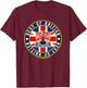 Rover Car 1930's Logo Best Of British T-Shirt - T-Shirt | Maroon