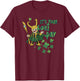 Marvel It's Your Loki Day 4-Leaf Clovers St. Patrick's Day T-Shirt - T-Shirt | Maroon