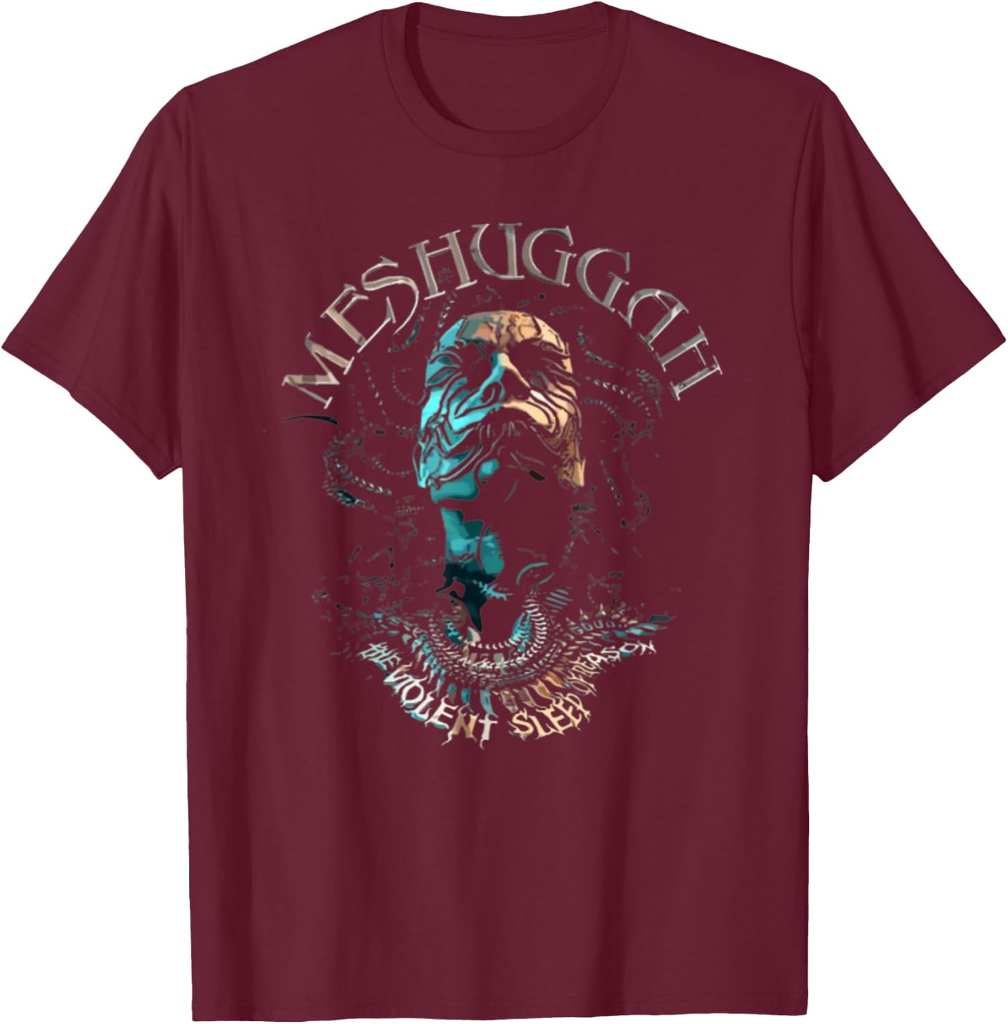 Christmas gifts for Meshuggah - Men gifts for Meshuggah fans T-Shirt - T-Shirt | Maroon