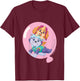 PAW Patrol Skye & Everest Cute Balloon Portrait T-Shirt - T-Shirt | Maroon