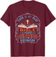 Jesus Is My Pilot Bible Is My Passport Heaven Destination T-Shirt - T-Shirt | Maroon