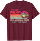 Scout Mom Like A Normal Mom Except Way Cooler T-Shirt - T-Shirt | Maroon
