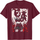 Black Goat Demon Alt Goth Girl Emo Red Occult Grunge Devil T-Shirt - T-Shirt | Maroon