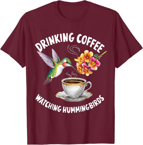 Drinking Coffee Watching Hummingbirds Coffee Bird Lovers