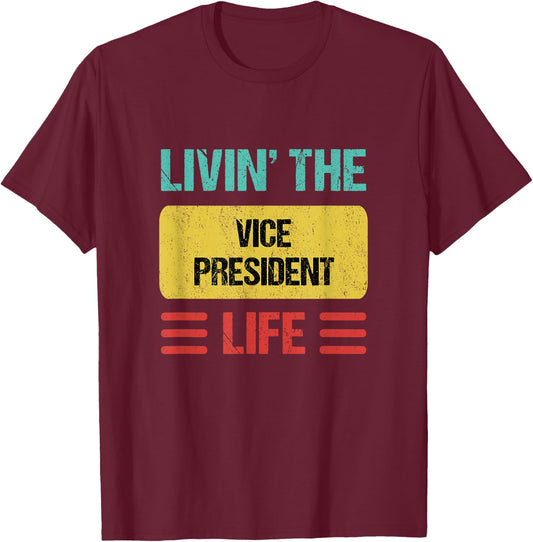 Vice President T-Shirt - T-Shirt | Maroon