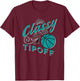 Classy Women Teal Basketball Gift Basketball Mom Text T-Shirt - T-Shirt | Maroon