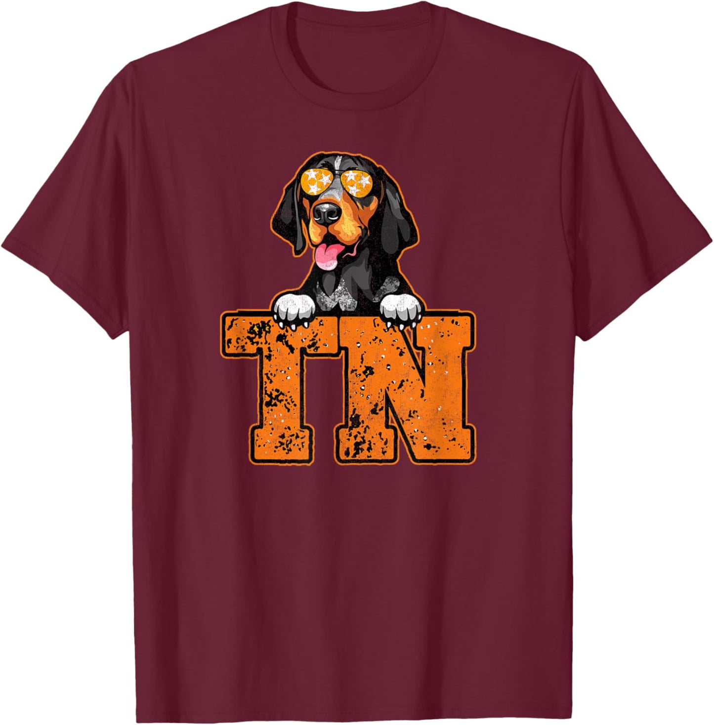Tennessee Shirts. TN Vintage Men Women Girls Toddler Gift T-Shirt - T-Shirt | Maroon