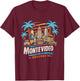 Montevideo Uruguay T-Shirt - T-Shirt | Maroon