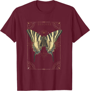 Celestial butterfly moth T-Shirt - T-Shirt | Maroon
