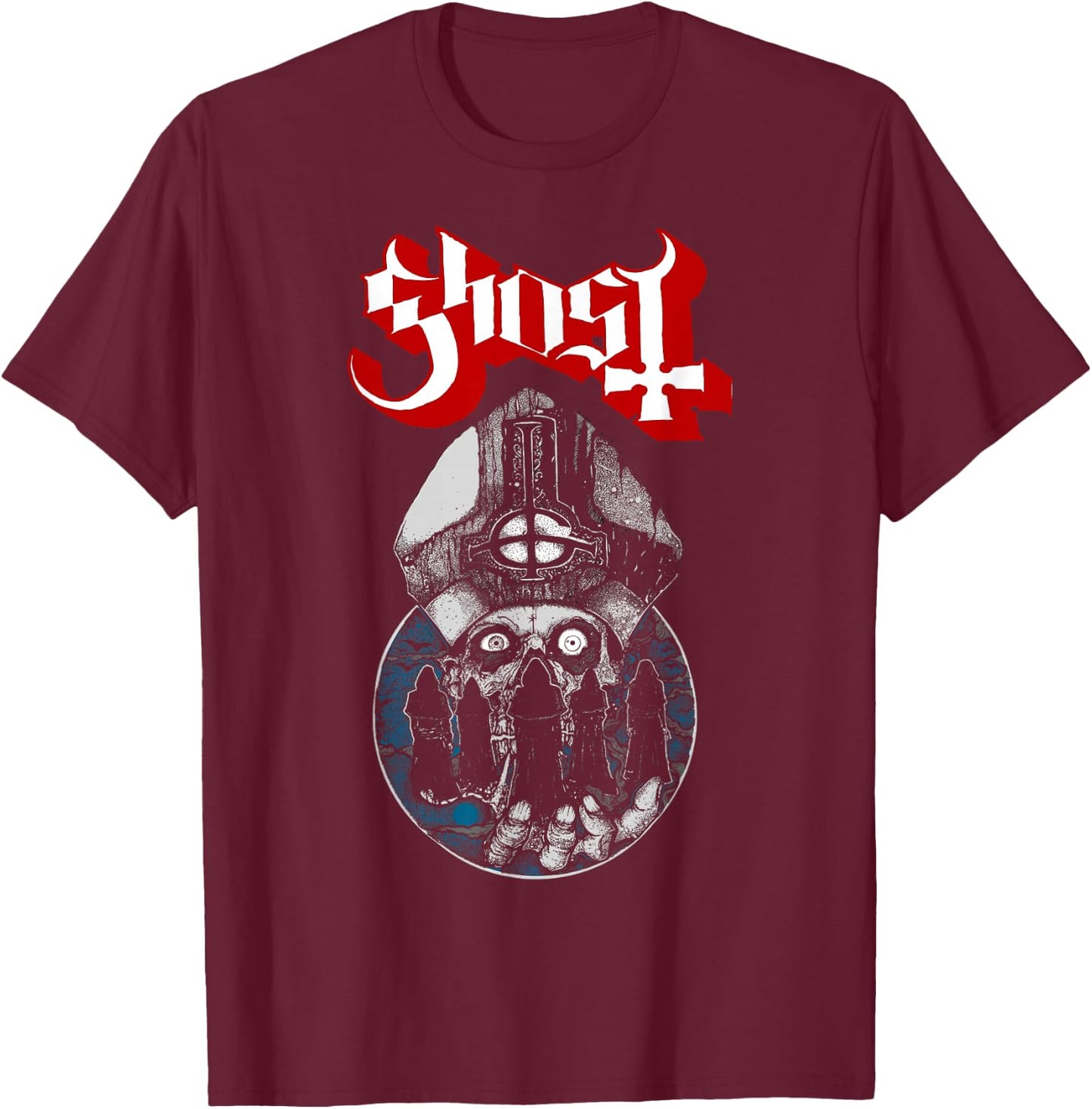 Ghost – Warriors T-Shirt - T-Shirt | Maroon