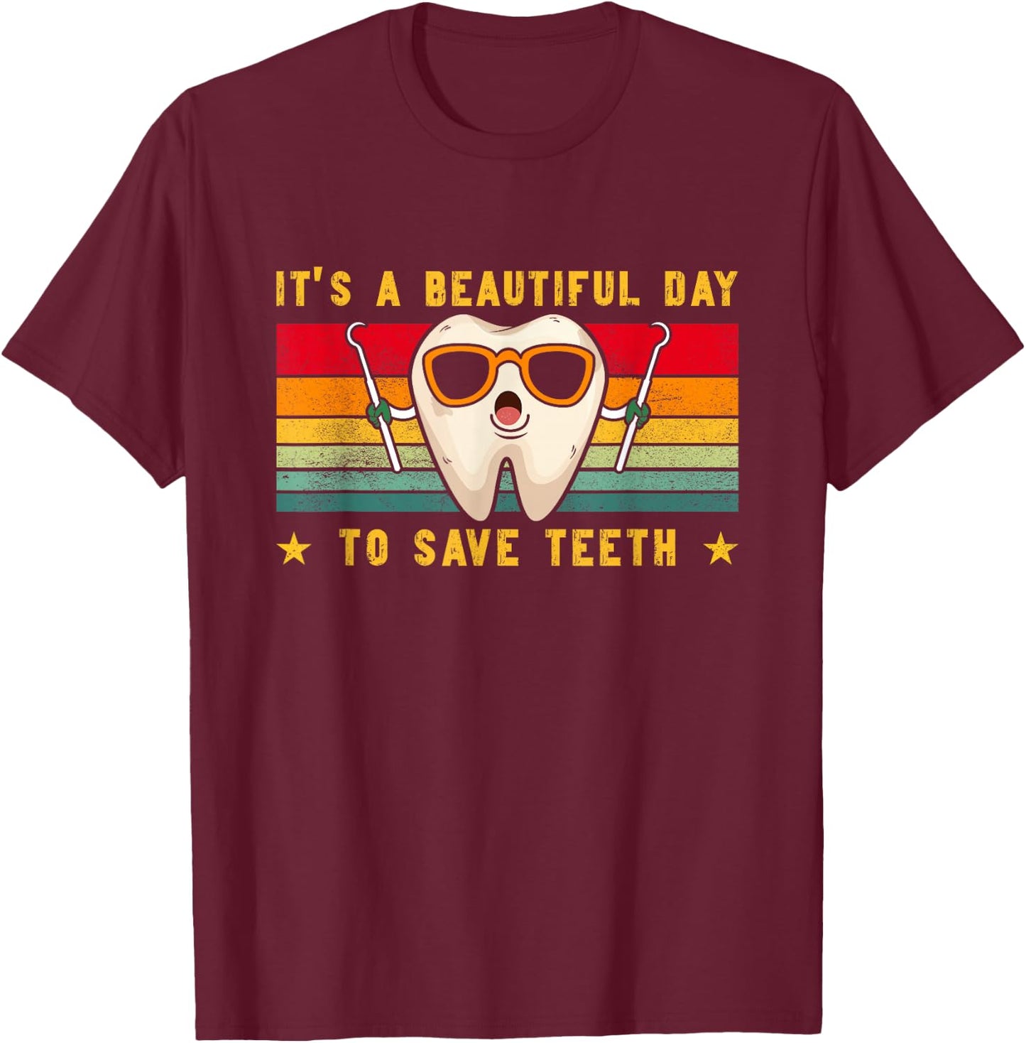 Dental assistant dental squad & dental hygiene dentist women T-Shirt - T-Shirt | Maroon