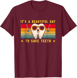 Dental assistant dental squad & dental hygiene dentist women T-Shirt - T-Shirt | Maroon