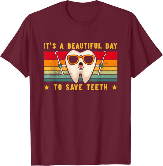 Dental assistant dental squad & dental hygiene dentist women T-Shirt - T-Shirt | Maroon