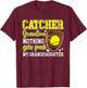 Softball Catcher Grandma of A Softball Catcher Grandmother T-Shirt - T-Shirt | Maroon