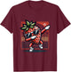 Funny Dab Strawberry Dancing Dabbing Fruit Meme T-Shirt - T-Shirt | Maroon