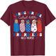 Caring For The Cutest Firecrackers NICU Nurse 4th Of July T-Shirt - T-Shirt | Maroon